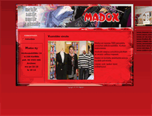 Tablet Screenshot of madox.fi